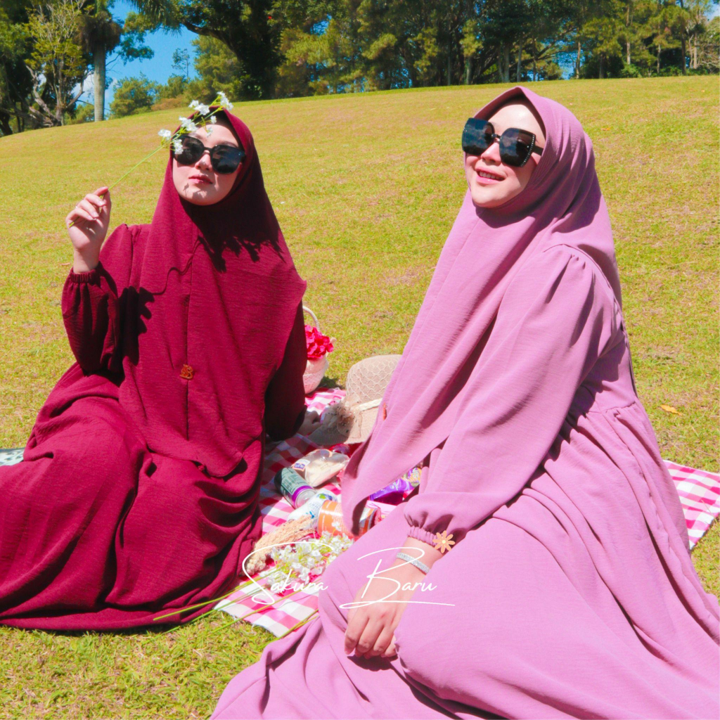 gamis sar'ie hijab cerincel airflow