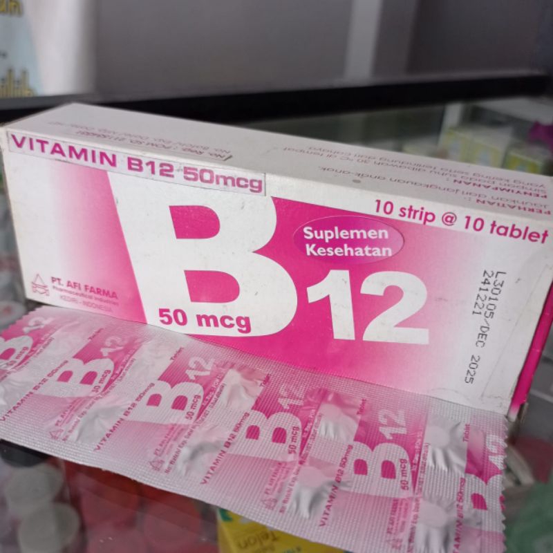 VITAMIN B12 1 STRIP @10 TABLET