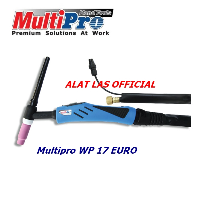 Multipro Tig Torch WP-17 EURO Stang Las Multipro WP 17 EURO