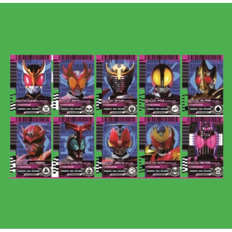 CARD CUSTOM KAMEN RIDER DECADE FINAL KAMEN RIDE CARD