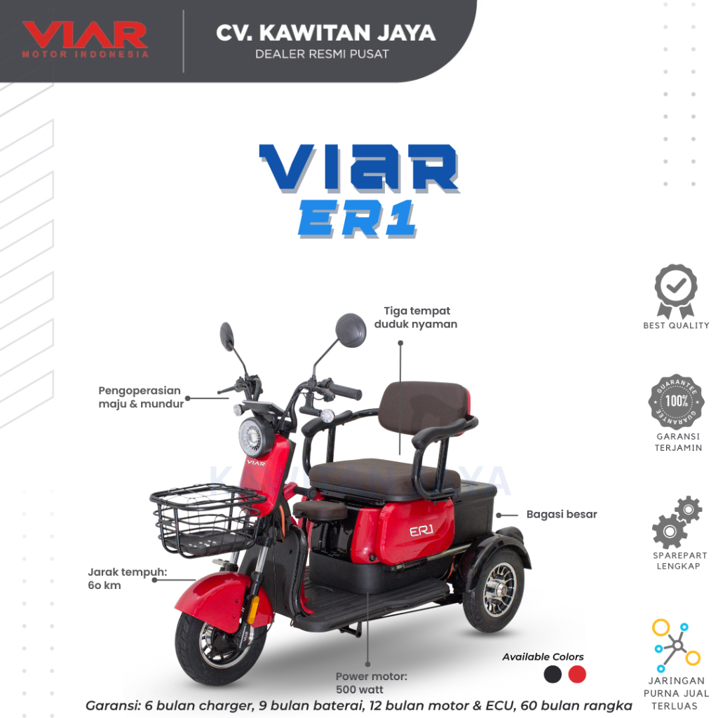Sepeda listrik Viar ER1