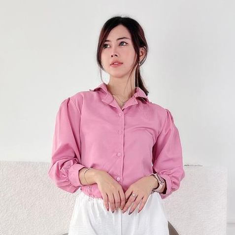 AFI - EC - Atasan Kemeja Puff Chia Blouse