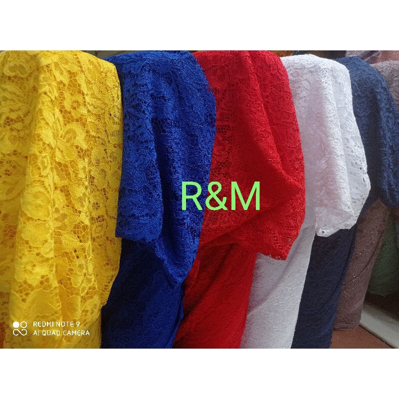 KAIN BAHAN BROKAT / BROKAT CORNELI / KEBAYA BRUKAT / SERAGAM BRUKAT KORNELI LACE