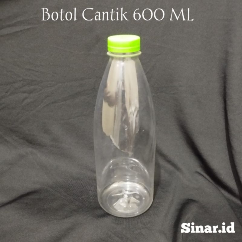 Botol cantik 600 Ml/botol plastik 600 ml/sinar.id