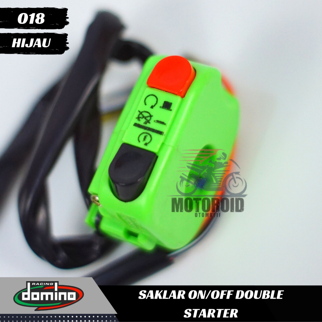 SAKLAR ON OFF STARTER KANAN WARNA UNIVERSAL CUSTOME DOUBLE