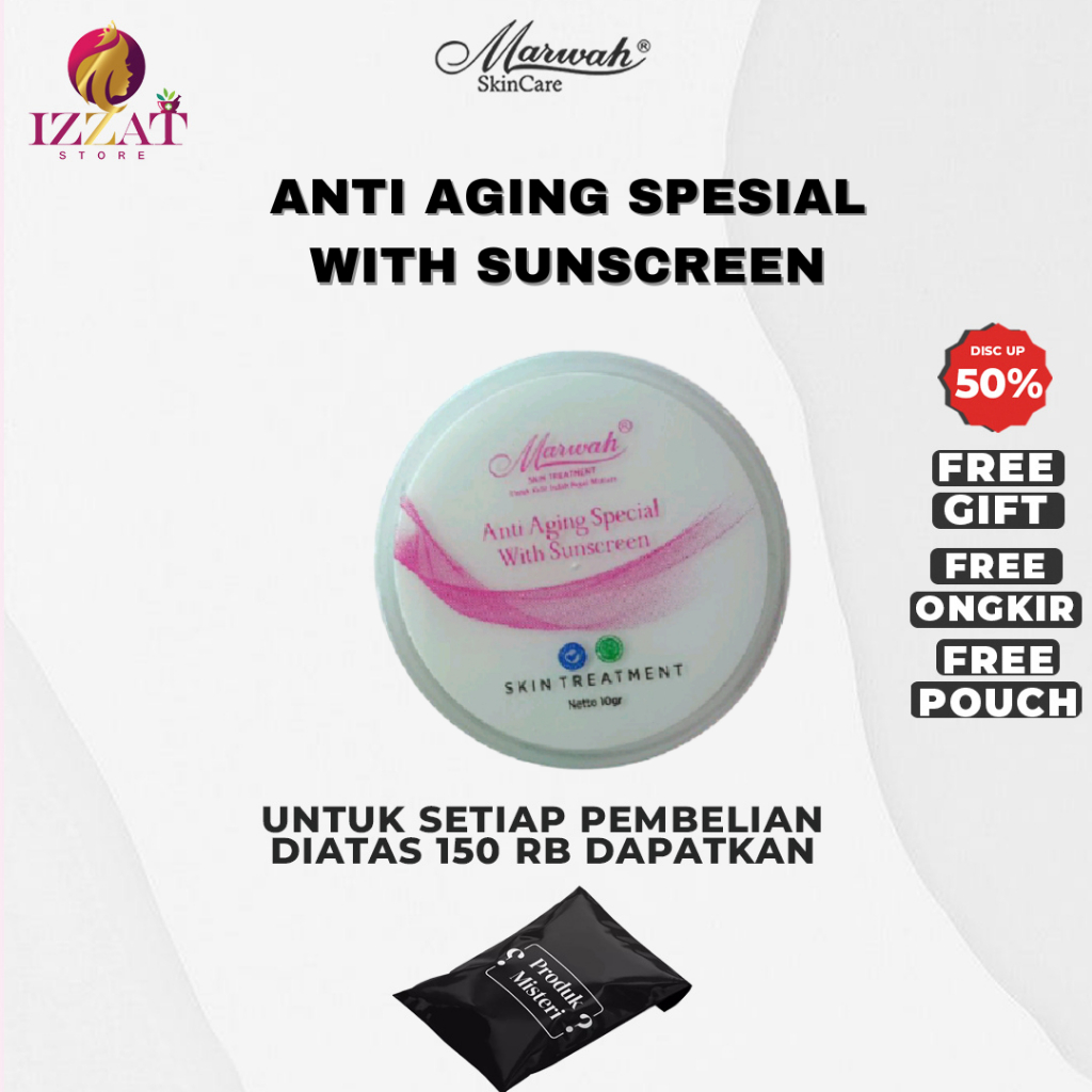 Marwah Sunscreen Anti Aging Special Ecer - IZZAT  STORE