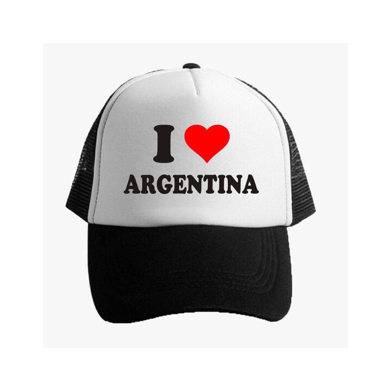 Topi Trucker I Love Argentina