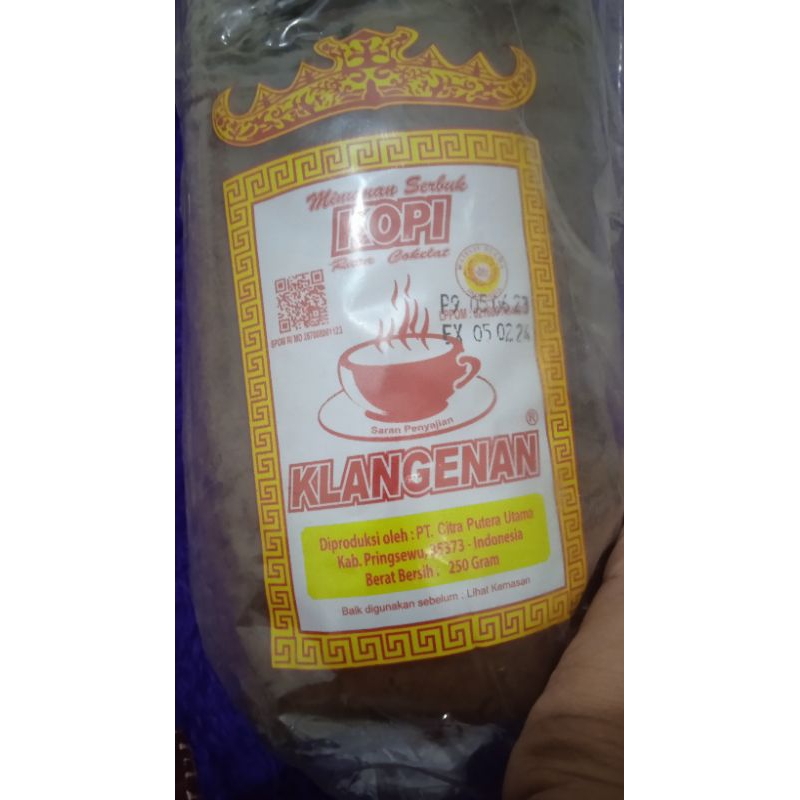 

KOPI LAMPUNG KELANGENAN 250 gram