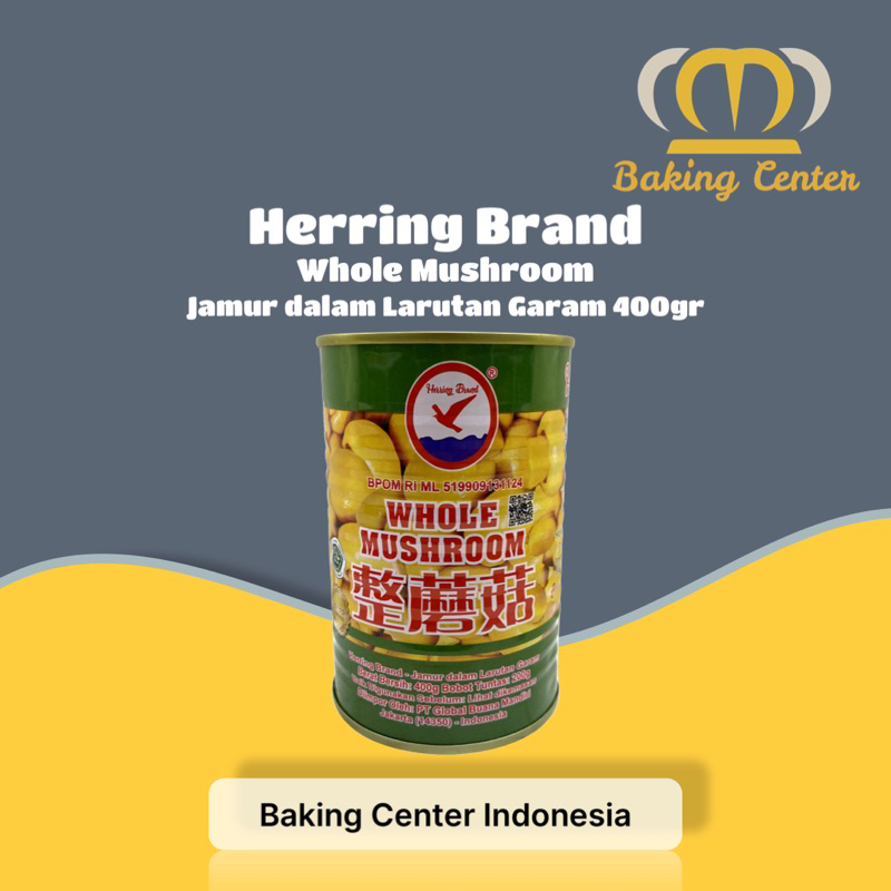 

Herring Brand Jamur Kancing Dalam Kaleng 400gr