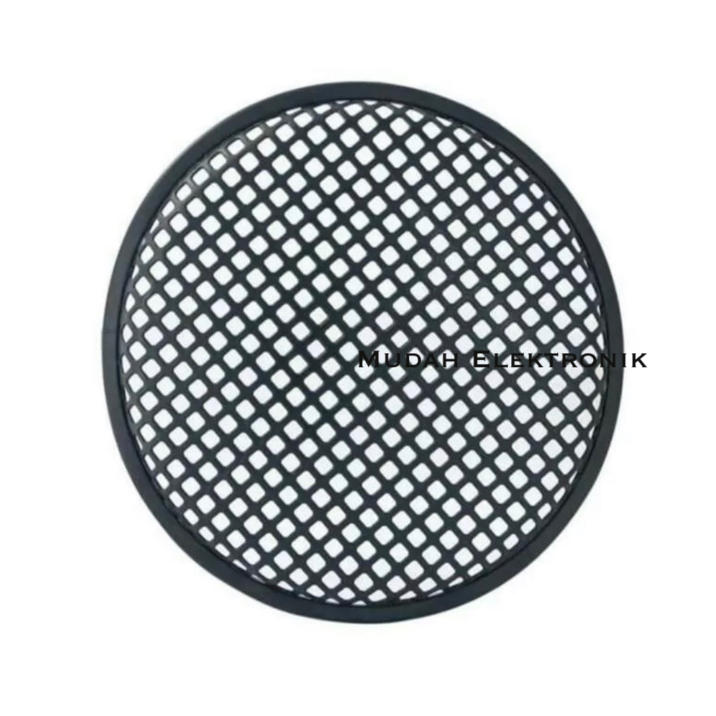 Grill Speaker Plastik/Ring Plastik Speaker/Penutup Speaker Sub Woofer 8 inch Model Bulat