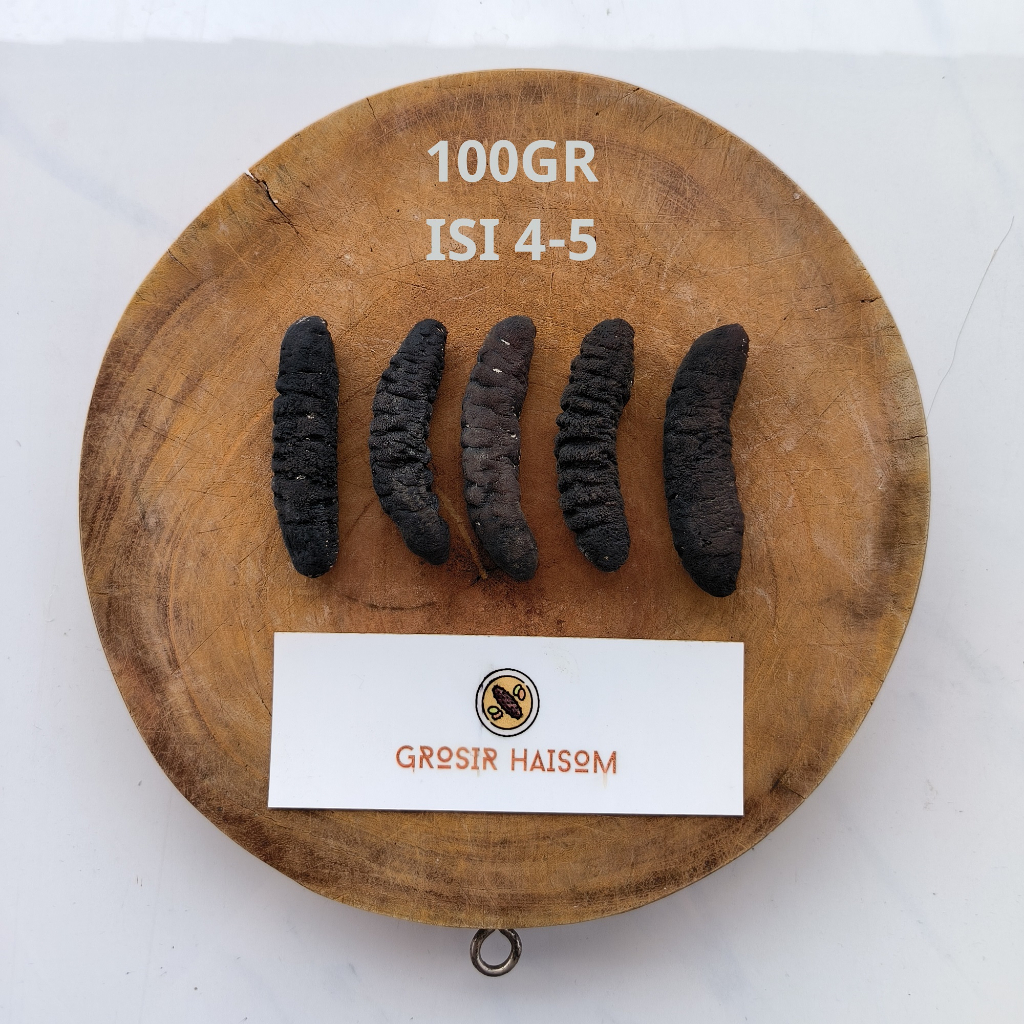 

BEST SELLER!! HAISOM HOISEM TERIPANG TRIPANG GOSOK GAMAT TIMUN LAUT KERING 100GRAM ISI 4-5