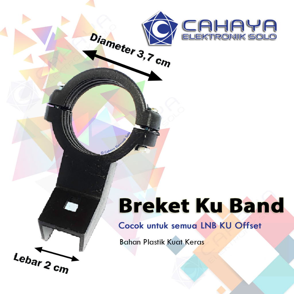 Holder Bracket LNB Ku Band Offset Parabola Breket Braket Ses9 Nex Parabola Measat3 Kvision