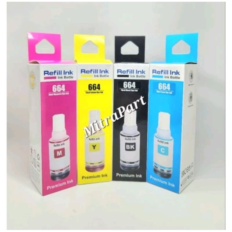 Tinta Epson T664 664 L121 L1300 L360