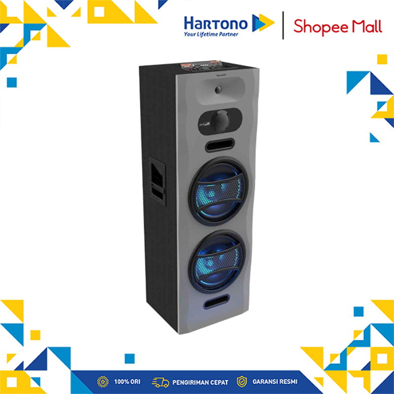 Sharp Speaker Aktif Active Speaker CBOX-PROX22UBB