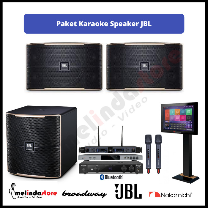 Paket Karaoke Rumah Speaker JBL Pasion 10
