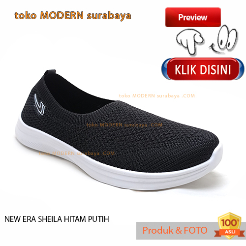 Sepatu wanita sepatu flat casual slip on NEW ERA SHEILA