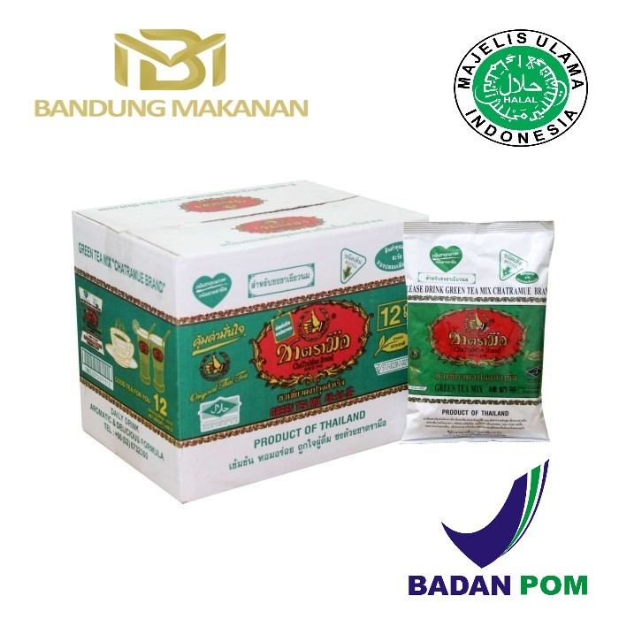 

GREENTEA CHATRAMUE ORIGINAL BPOM HALAL MUI - 200gr