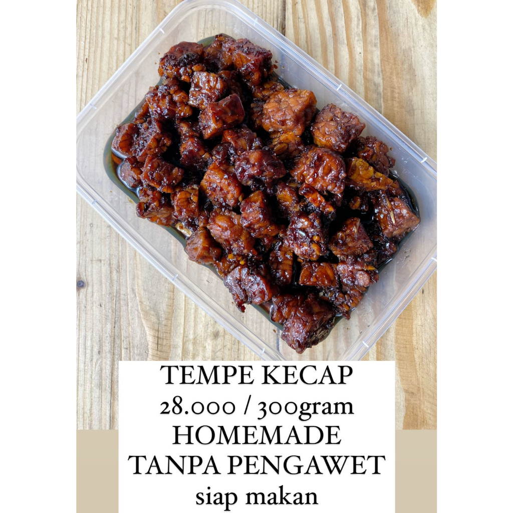 

Tempe Kecap 300gr - Homemade - Ready Setiap Hari