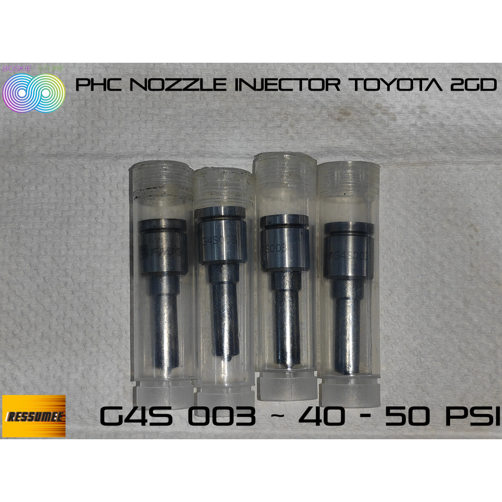 PHC Nozzle Injector Toyota Fortuner Innova Hilux 2GD 40 - 50 PSI - Used