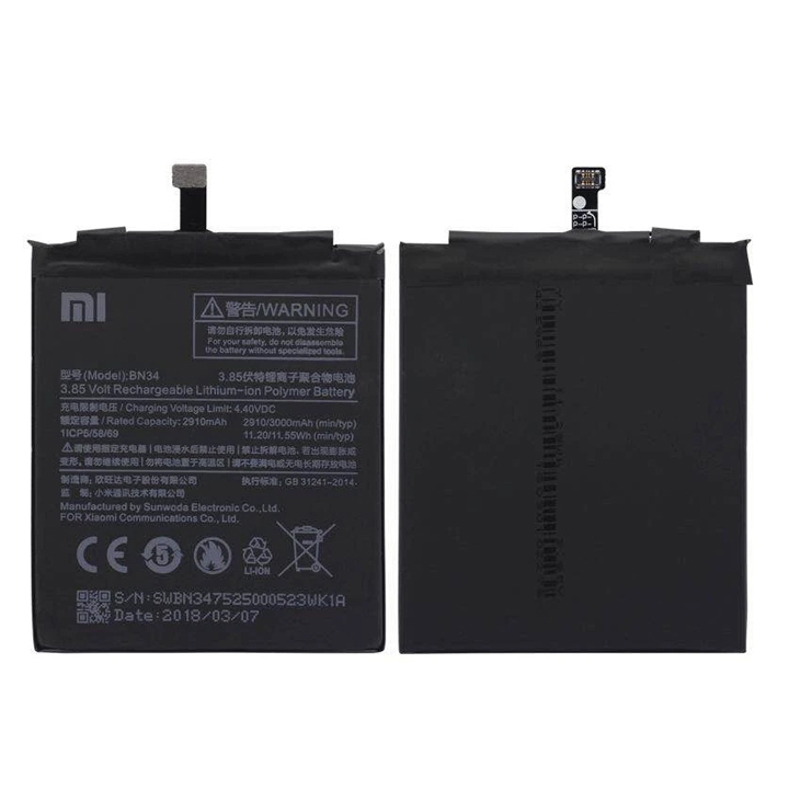 [100% Baru] Baterai Battery Batre Xiaomi Redmi 5A ORIGINAL