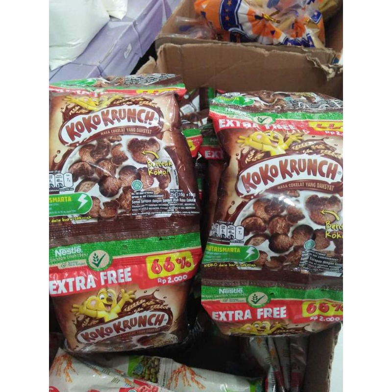 

Nestle Koko Krunch Rasa Coklat 25gram