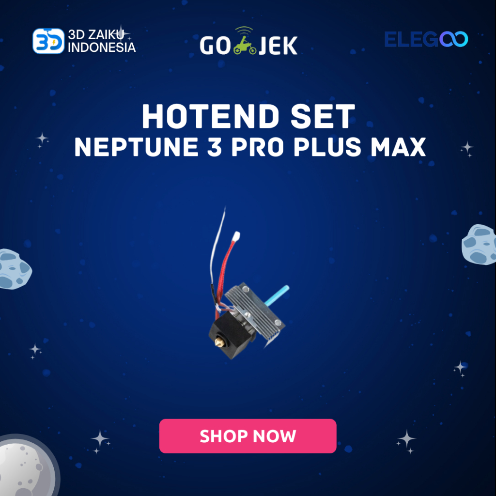 Original ELEGOO Neptune 3 Pro Plus Max Hotend Set