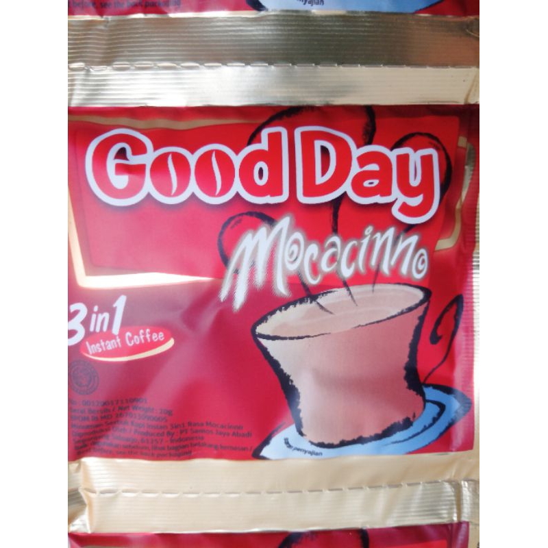 

kopi good day moccachino renceng isi 10 sachet