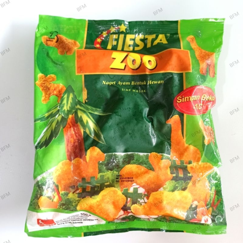 

Fiesta Nugget / Naget Ayam Zoo 500 Gr