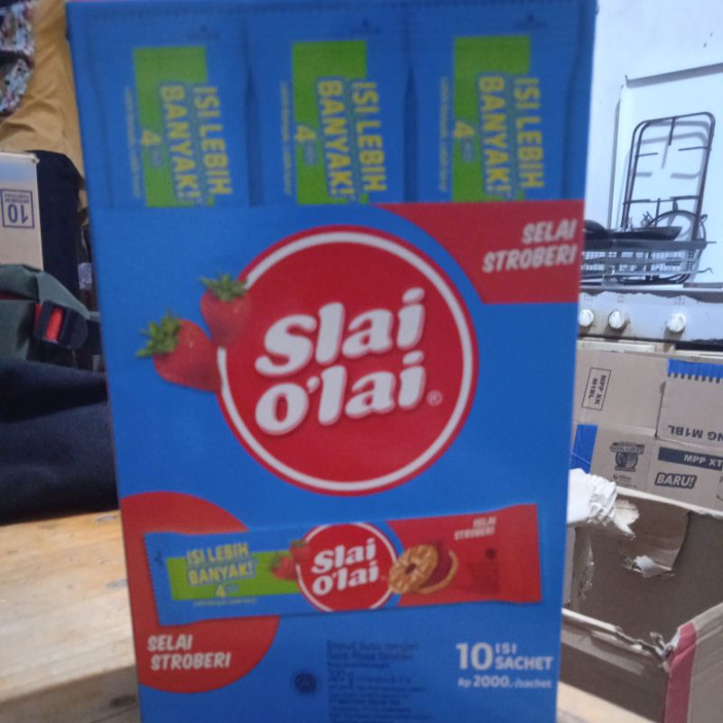 

slai o'lai rasa stroberi 1 pack isi 10