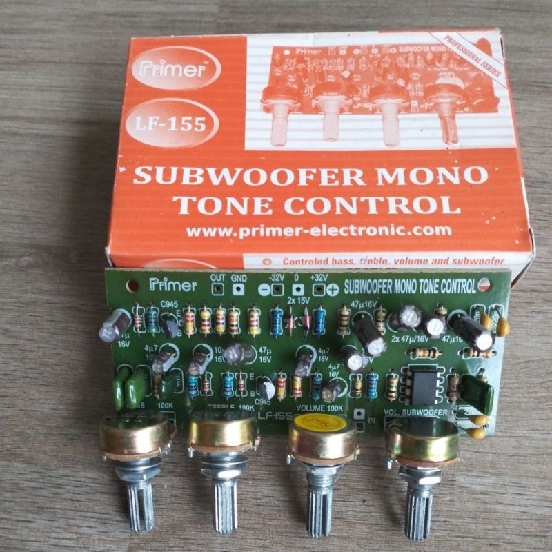 Tone control subwoofer Mono Lf 155 primer