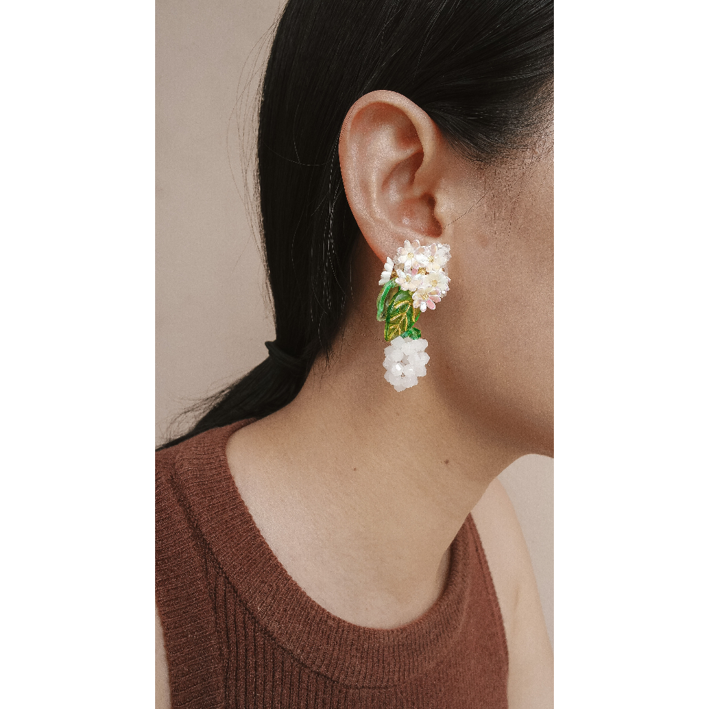 ANTING BUNGA KRISTAL BEADS - 2511