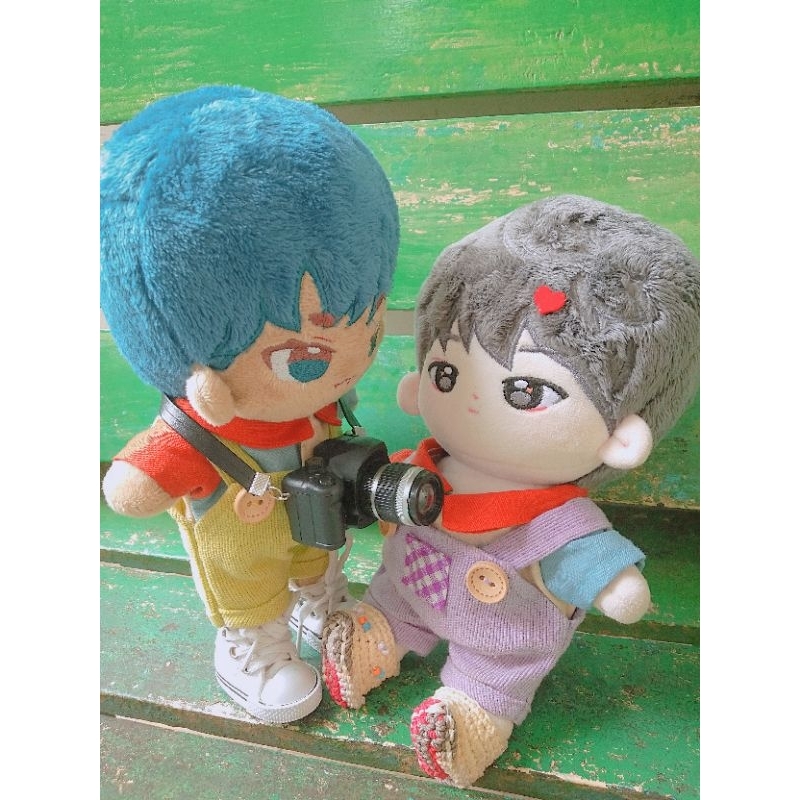 Woojjang + MyGyu SEVENTEEN Doll only 20cm
