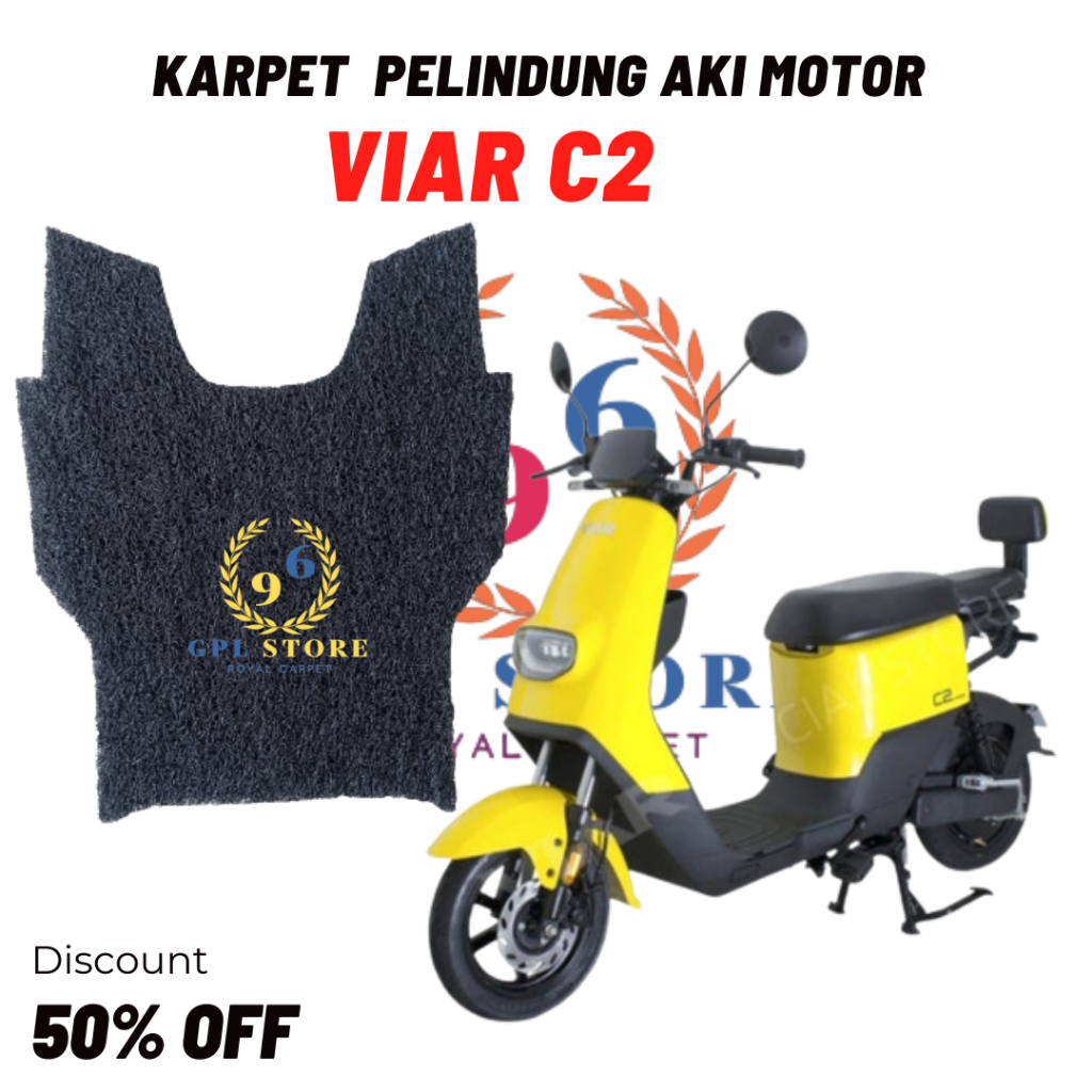 Karpet sepeda motor listrik Viar C2
