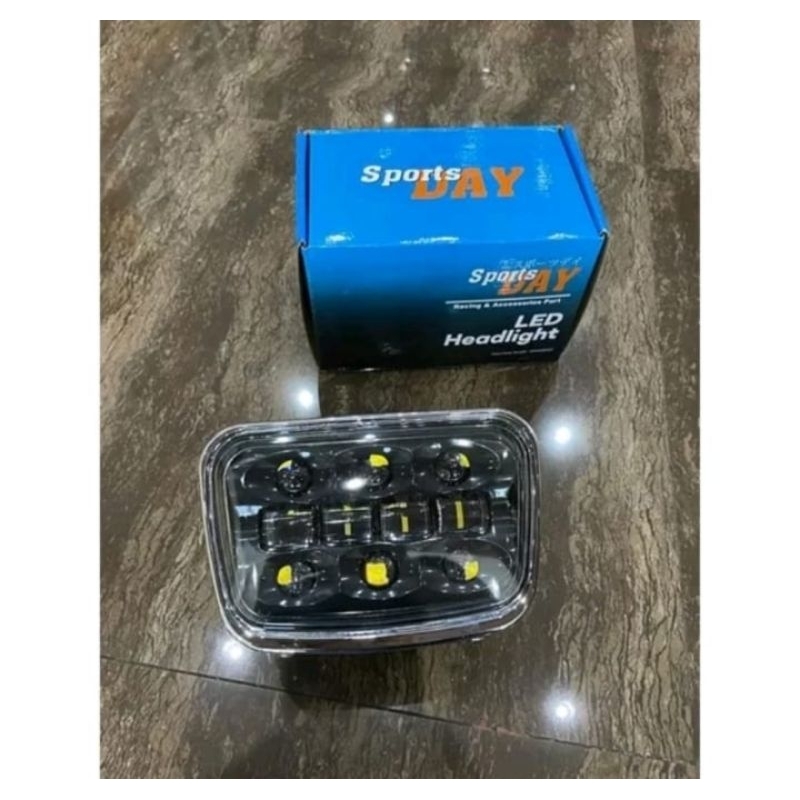 Lampu Depan Oval Rx-King 10 LED Daymaker Sports Day Kualitas Terbaik