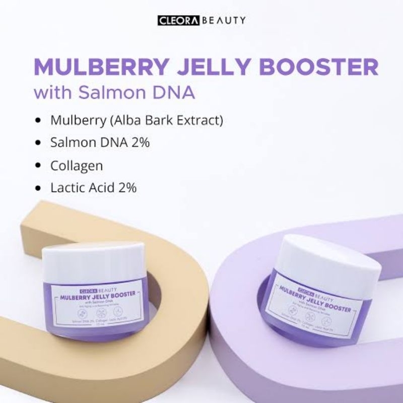 Cleora Mulberry Jelly Booster with Salmon DNA