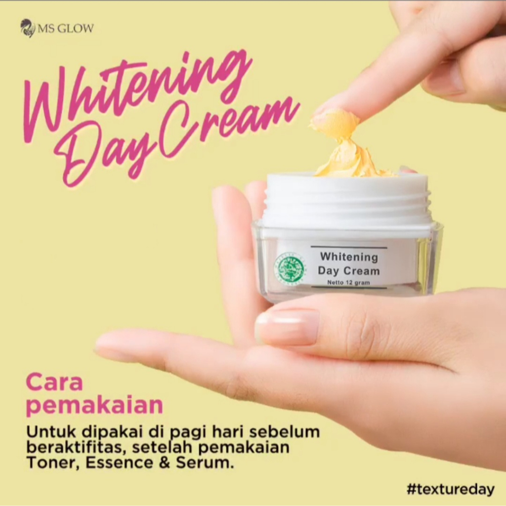 MS Glow Day Cream / Day Cream Whitening MS GLOW / BB Daily Cream Whitening