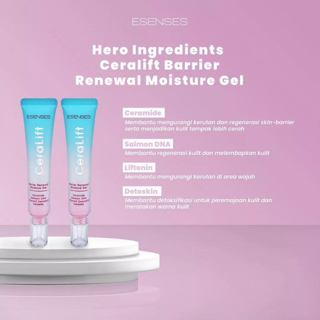 ❤ MEMEY ❤ ESENSES Ceralift Barrier Renewal Moisture Gel 30g