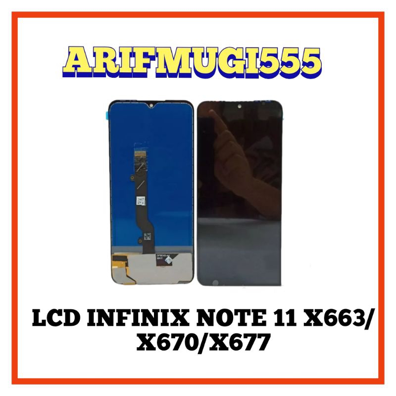 Lcd Touchscreen Infinik Note 11 X663/Note 12 X670/Note 12i X677 Fullset Original