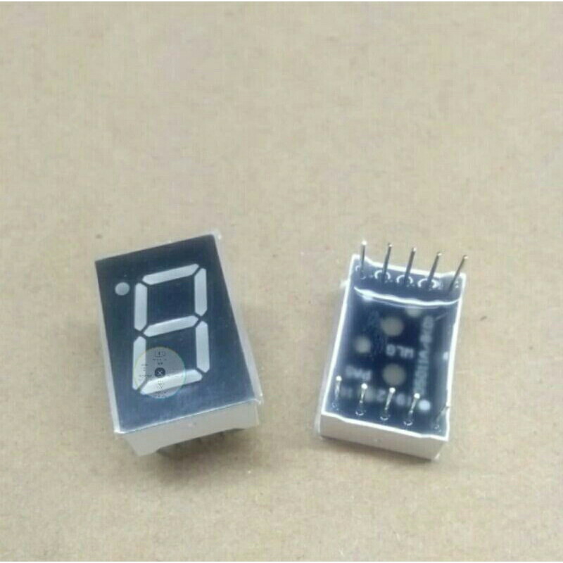 7 Segment Katoda 0.5 Inch LED Display seven Segmen 0.5" Katoda Merah.