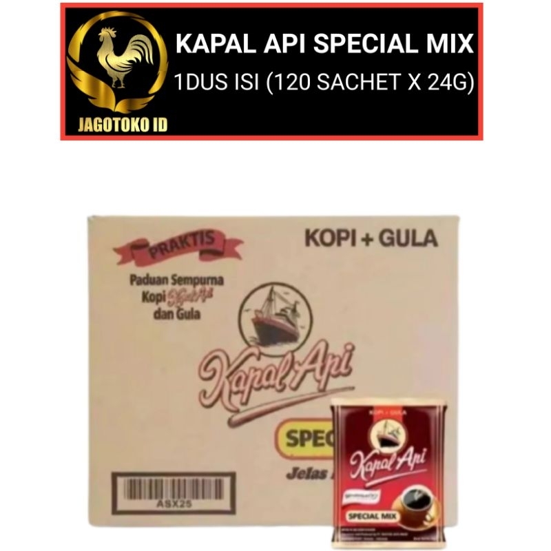 

KOPI KAPAL API SPECIAL MIX 1 DUS