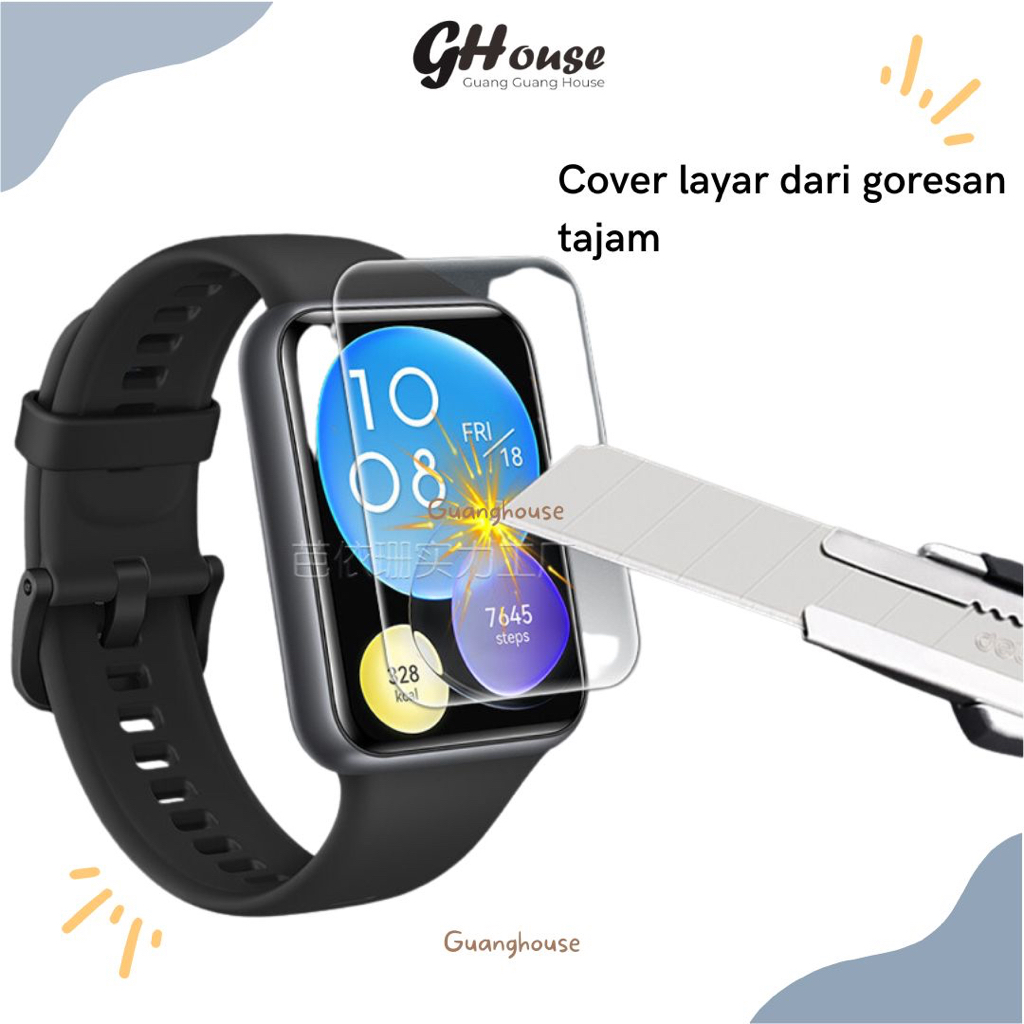 Anti Gores Huawei Band 8 2D 3D Screen Protector Huawei Band 8 2D 3D TPU Film Hydrogel