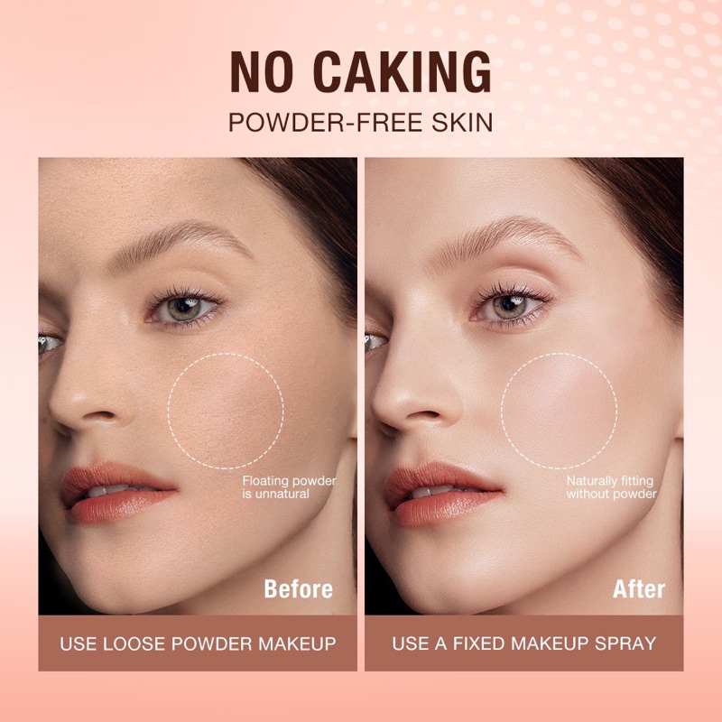 【Official Outlet】 O.TWO.O - Setting Spray Fine Mist Moisturizing Makeup Base Spray Primer Long-lasting Coverage Makeup Lock Oil Control Transferproof Natural Otwoo Original Viral BPOM