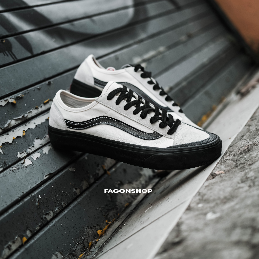 V4NS STYLE 36 DECON WHITE SULFUR BLACK ORIGINAL 100%
