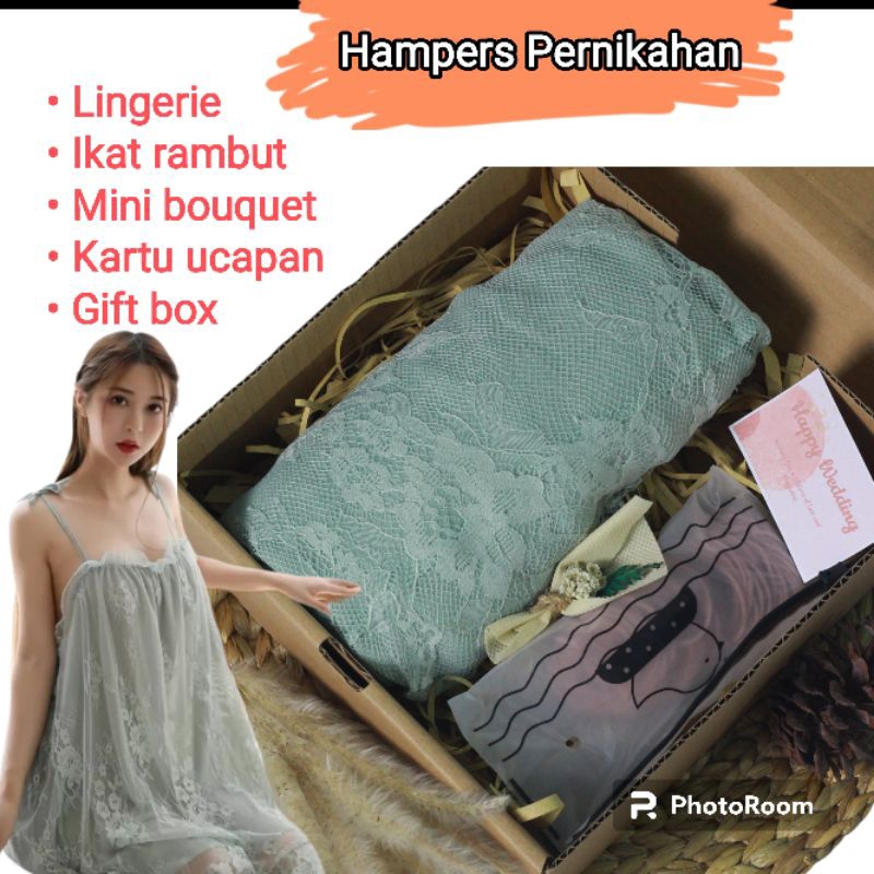 Hampers Pernikahan Unik / Kado Lingerie / Kado Pernikahan / Kado Anniversary / Hampers Lingerie / Ha