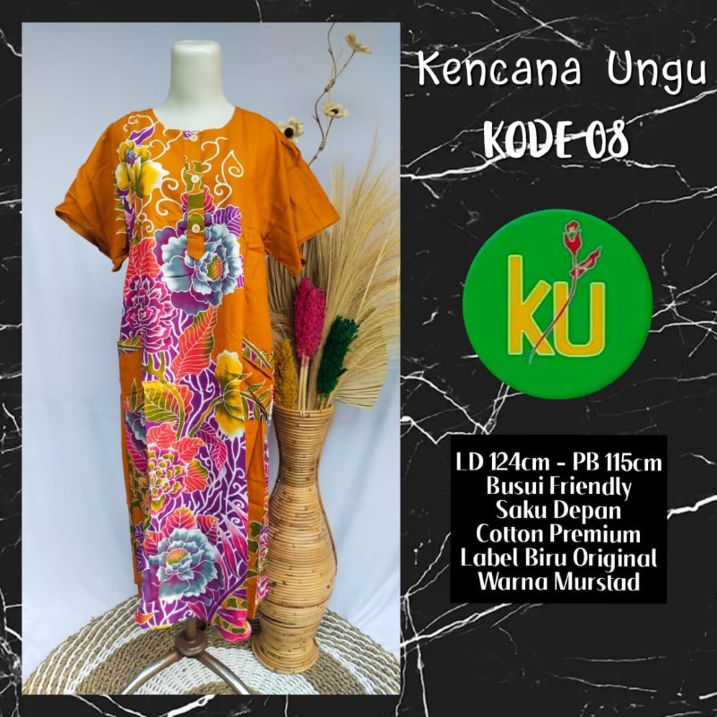 KENCANA UNGU LABEL BIRU