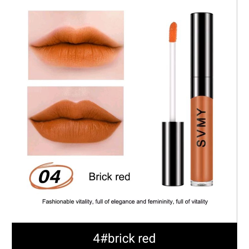 [COD]LIPSTIK SVMY LIP GLAZE LIQUID WATERPROOF TAHAN LAMA