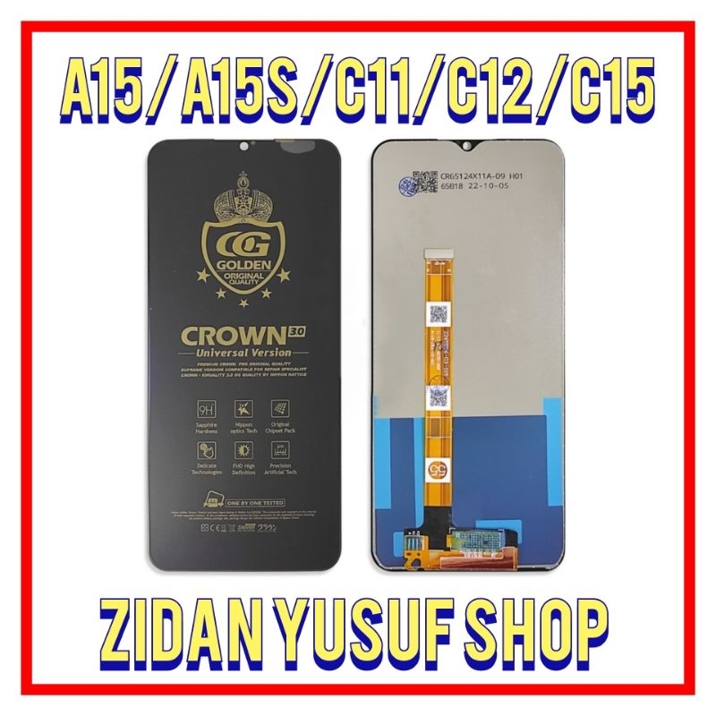 LCD TOUCHSCREEN REALME C11 / C12 / C15 / OPPO A15 / A15S FULSET ORIGINAL