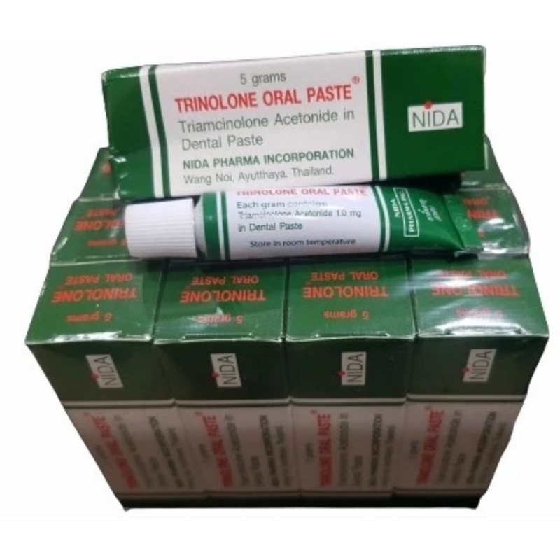 NIDA trinolone oral paste salep krim sariawan original thailand 100%
