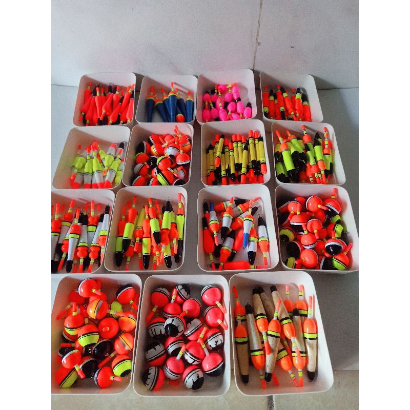 (isi 10 pcs) pelampung pancing