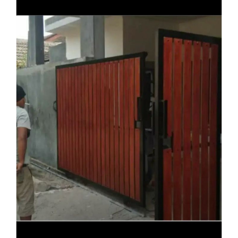 pagar minimalis baja ringan
